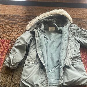 Women's Gray Hooded Jacket